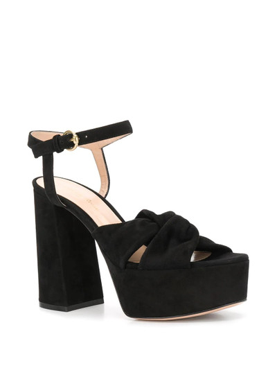 Gianvito Rossi block heel platform sole sandals outlook