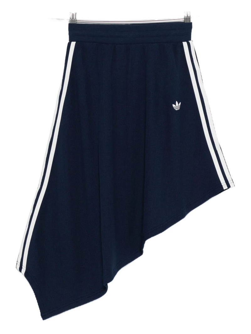 Adidas Waffle-texture Asymmetric Midi Skirt 1