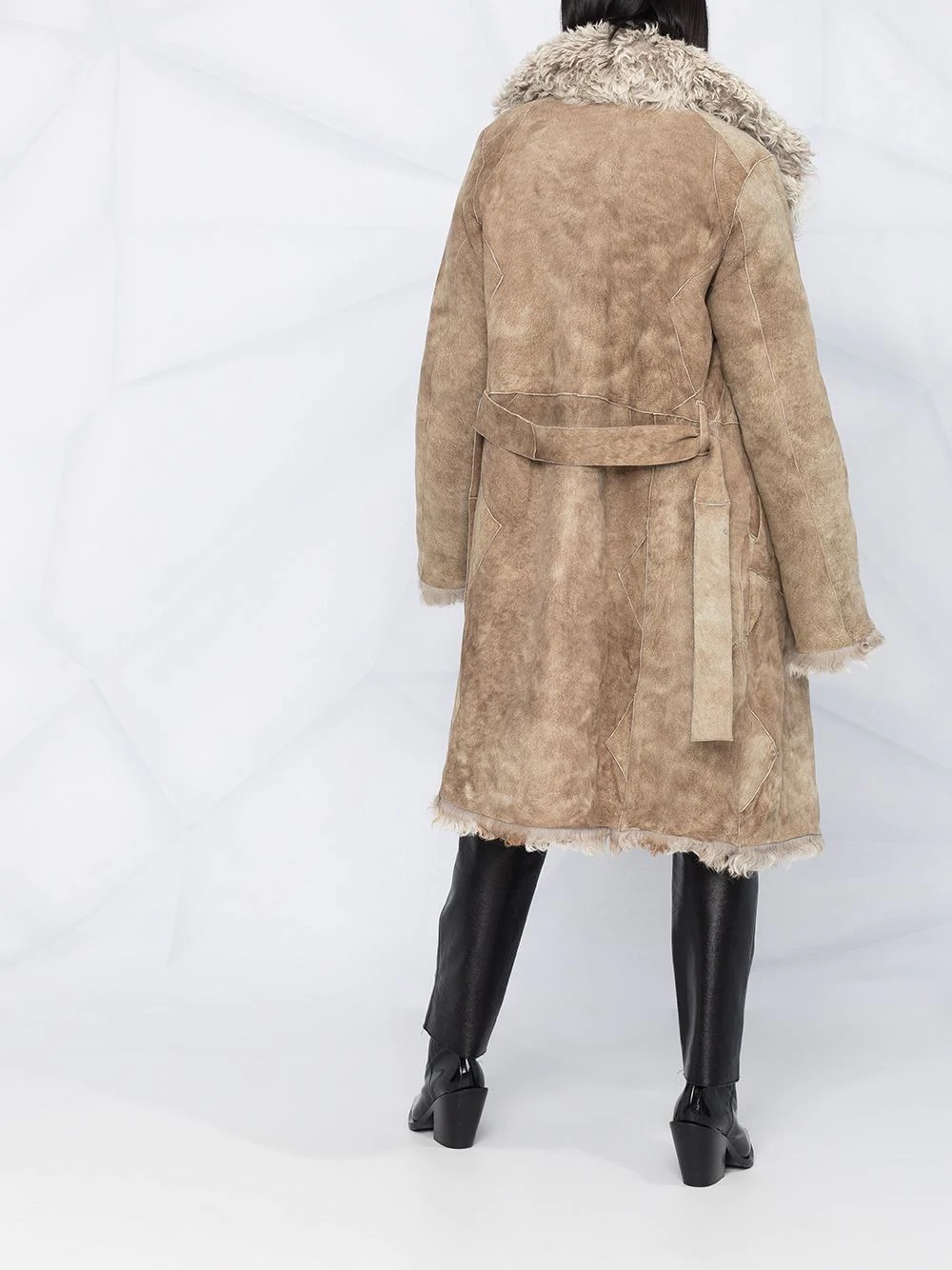 reversible fur coat - 4