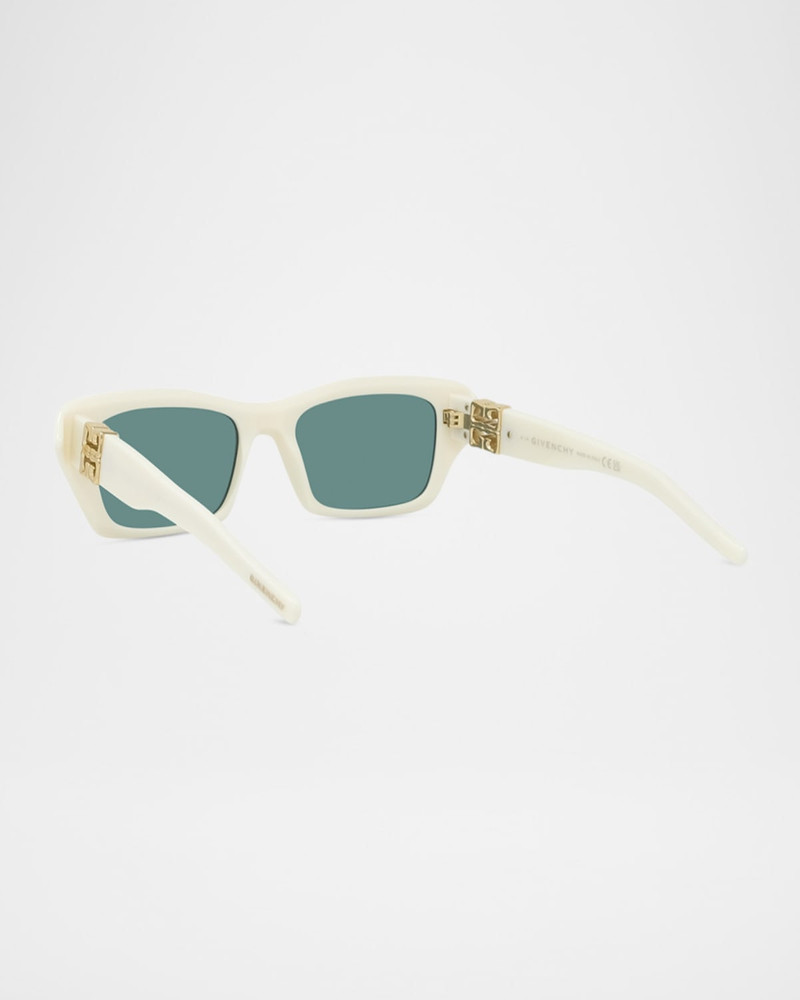 Givenchy 4G Liquid Acetate Rectangle Sunglasses outlook