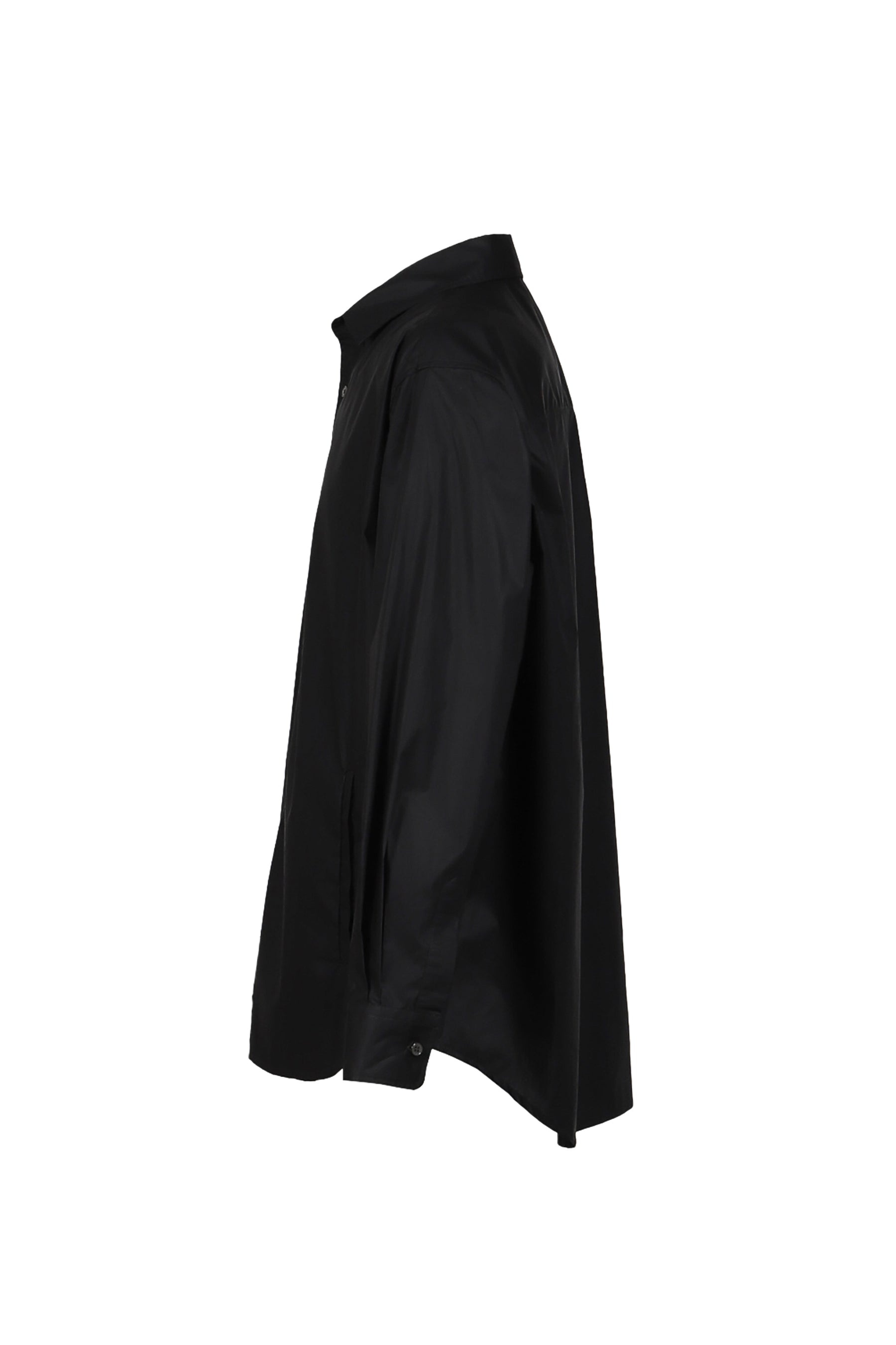 DAMON - POPELINE SHIRT / BLK - 3