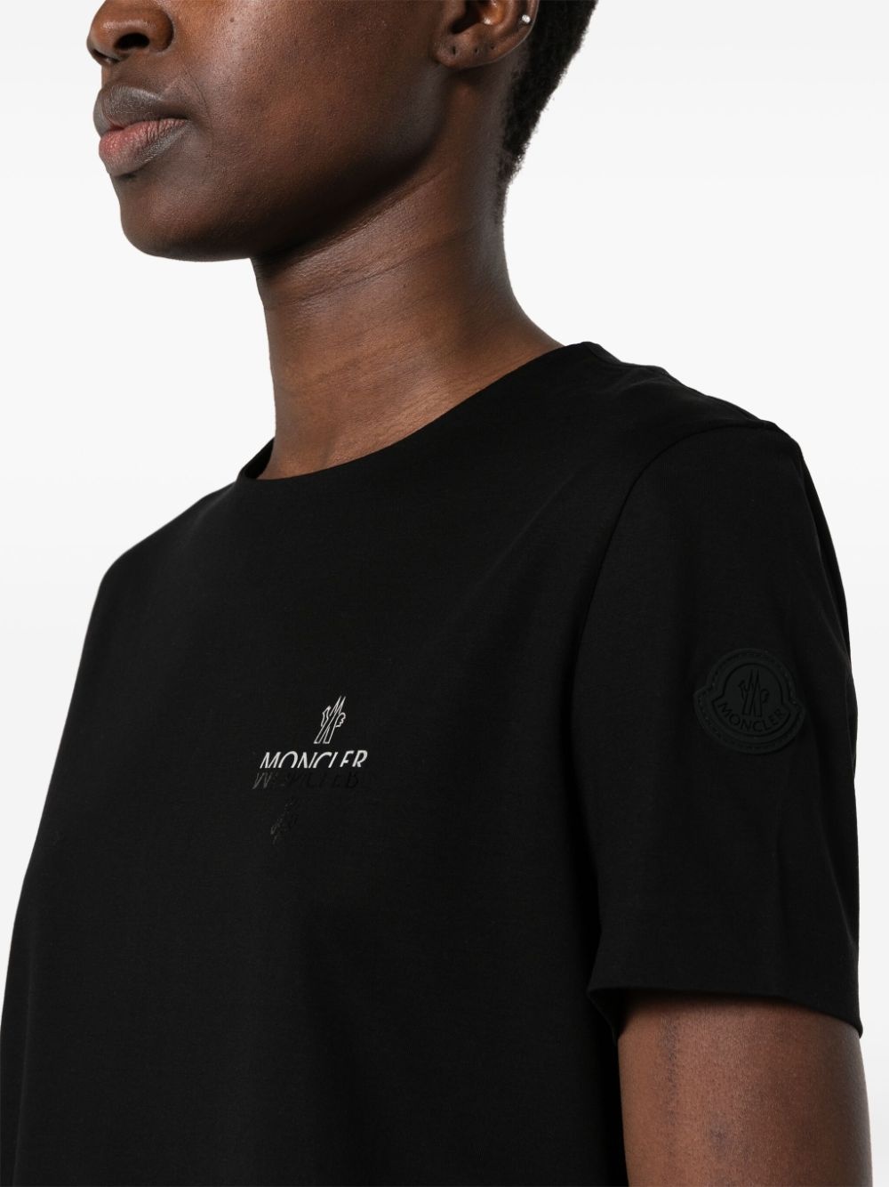 logo-print cotton T-shirt - 5