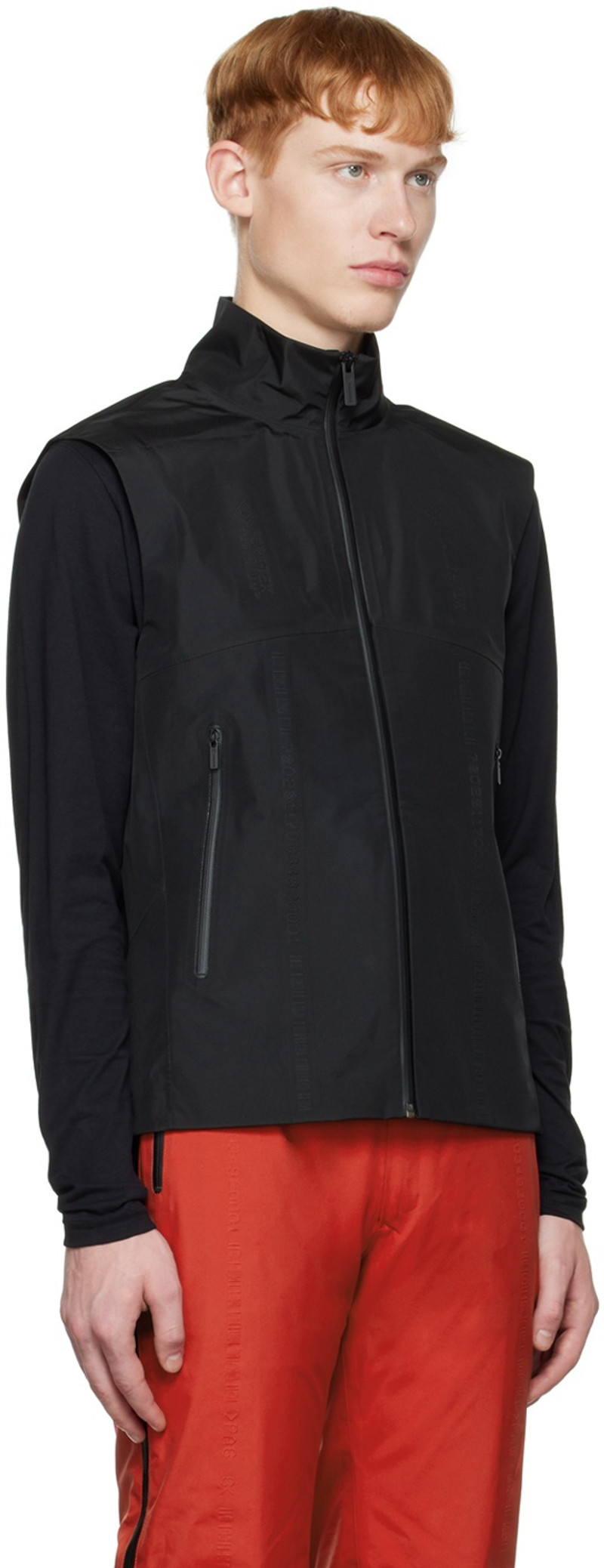 Kanghyuk Black Kolon Sport Edition Hero Vest outlook