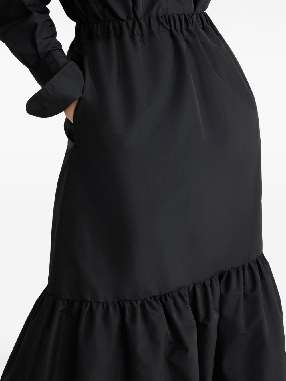 faille maxi skirt - 4