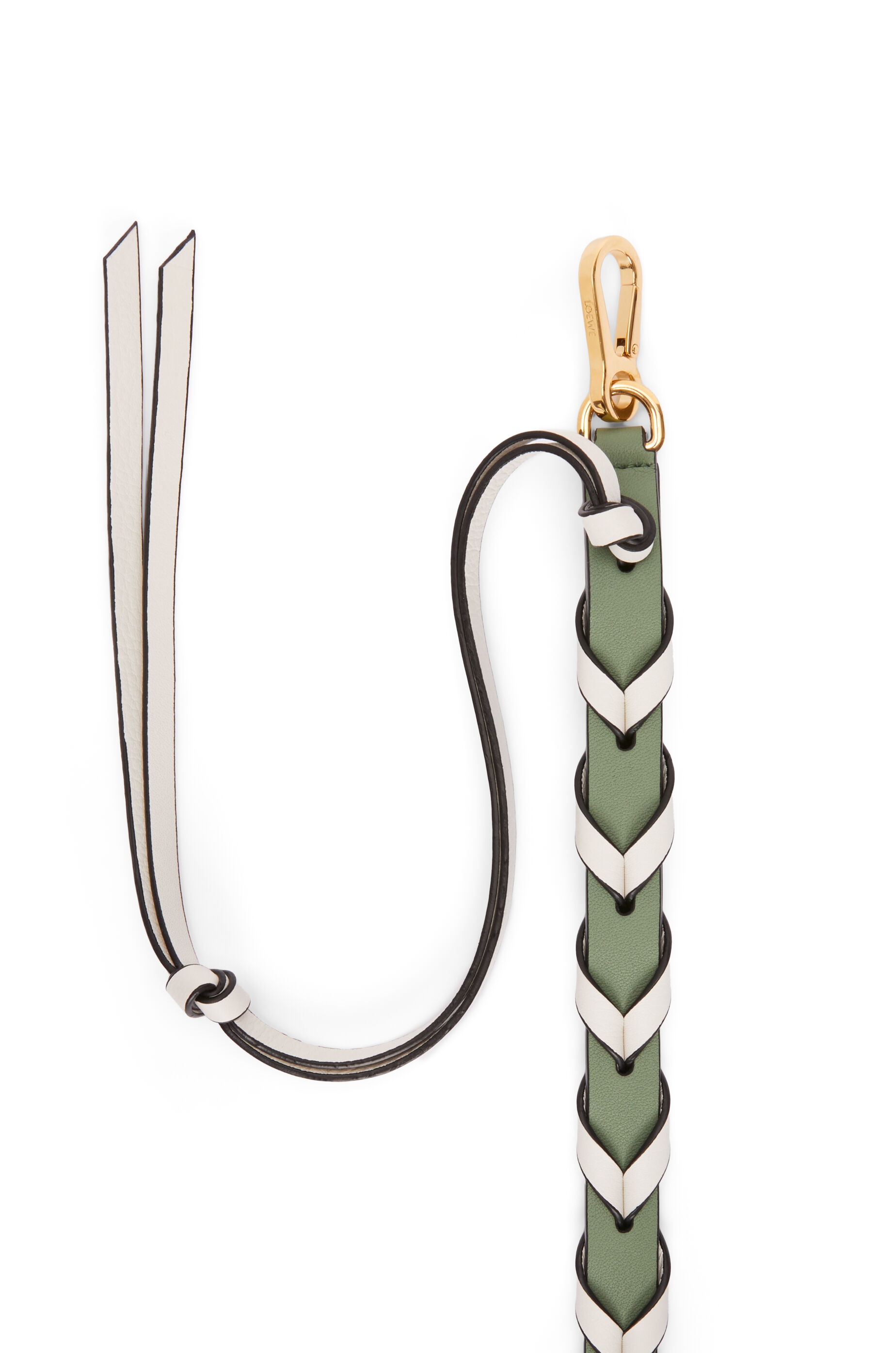 Thin braided strap in classic calfskin - 2