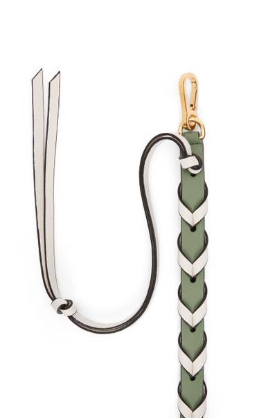 Loewe Thin braided strap in classic calfskin outlook