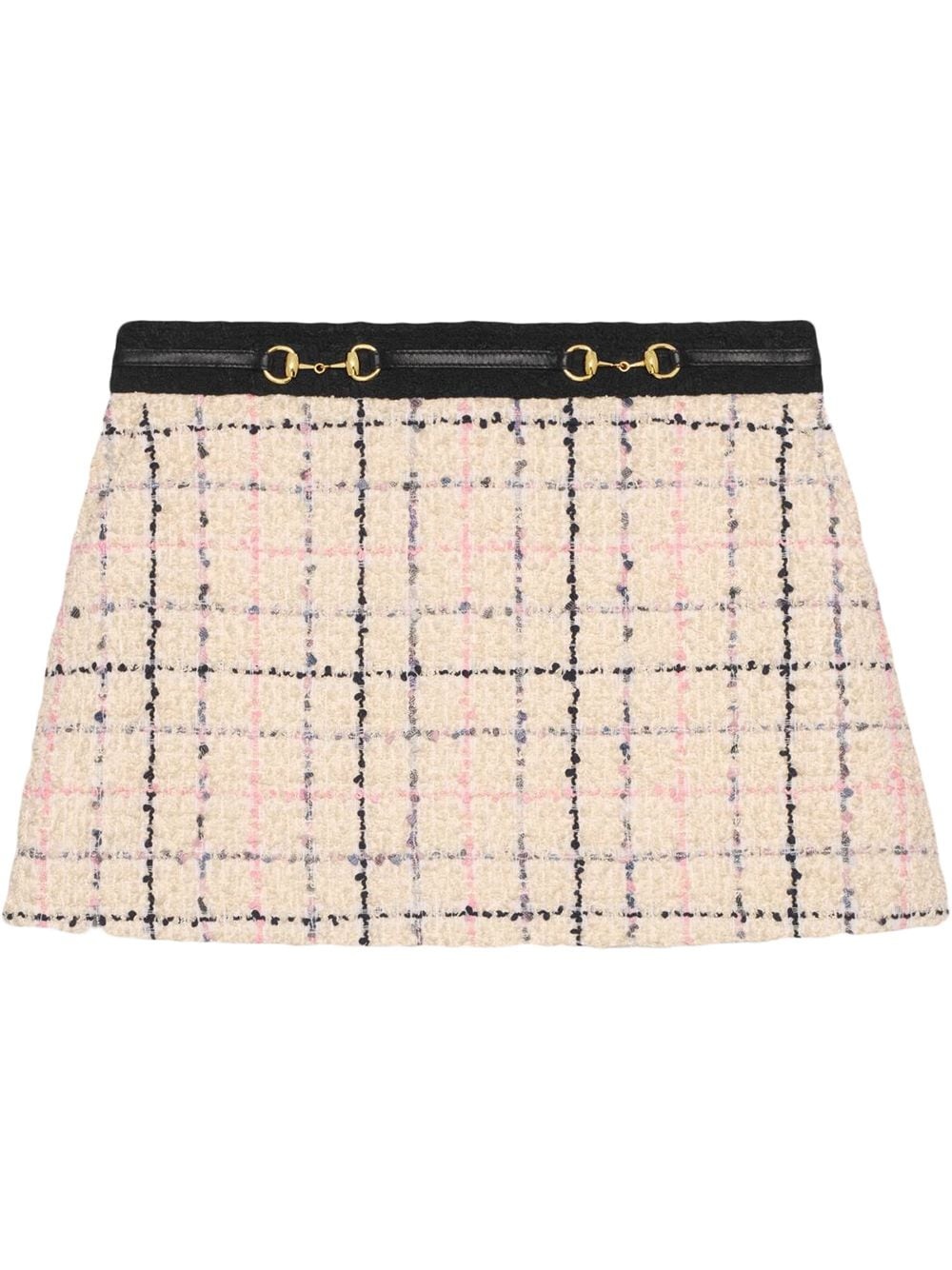 Tweed mini skirt - 1