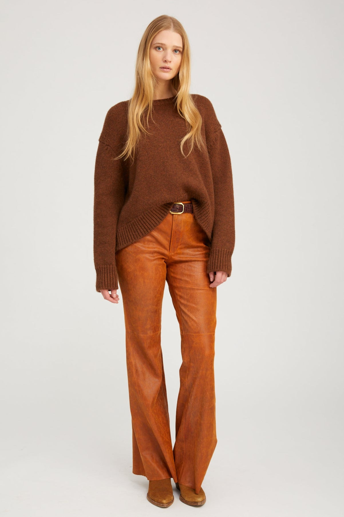 CEDAR LEATHER PATCH FLARE - 2