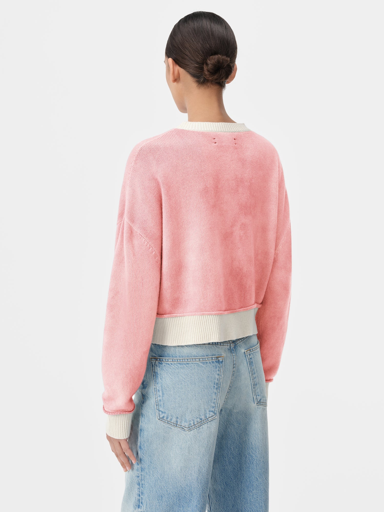 WOMEN'S AMIRI VINTAGE CASHMERE CREW - 4