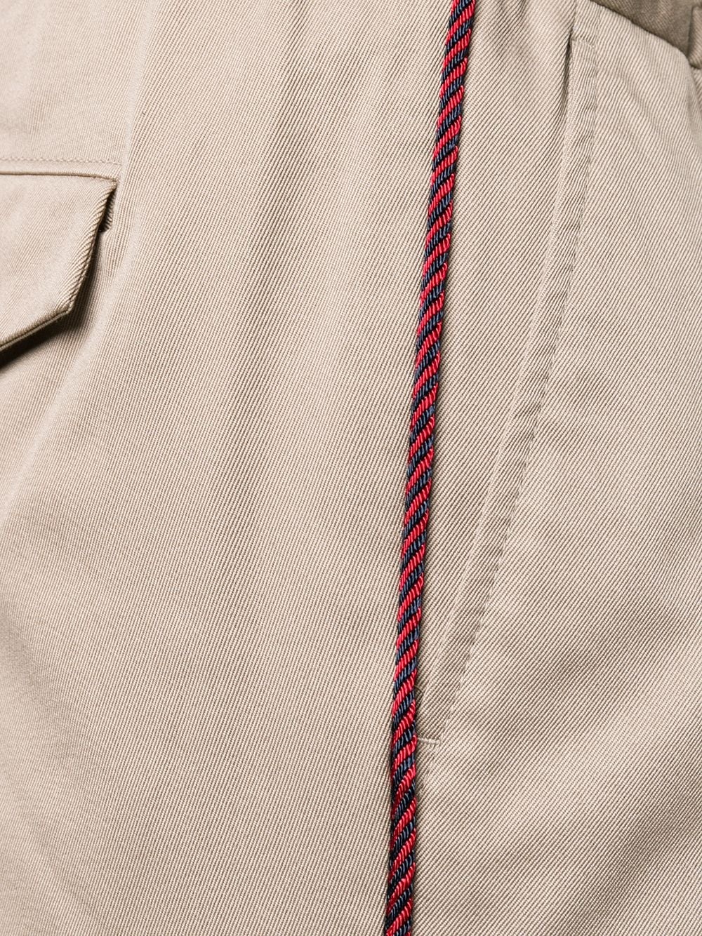 web detail trousers - 5