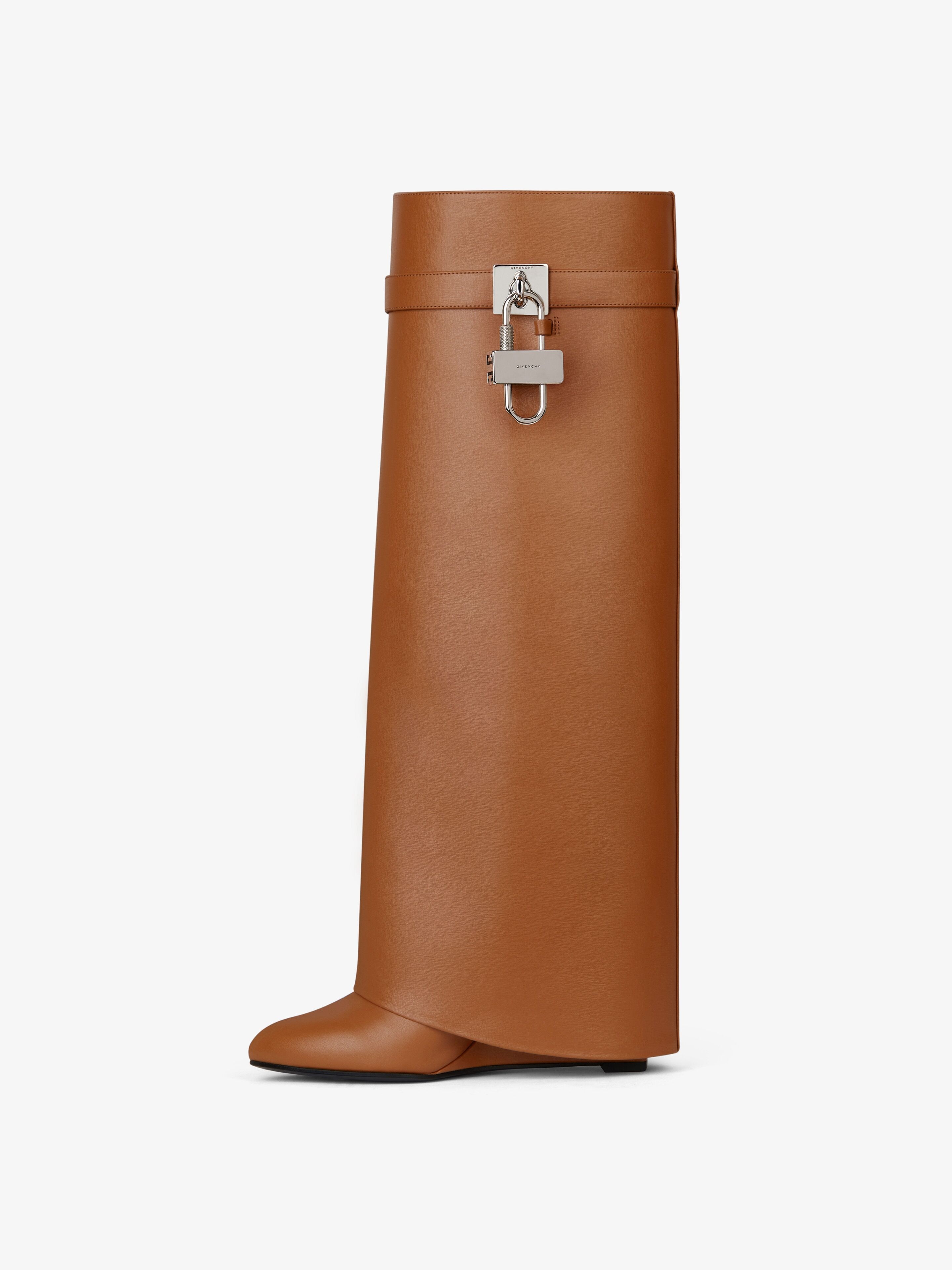 SHARK LOCK BOOTS IN LEATHER - 3
