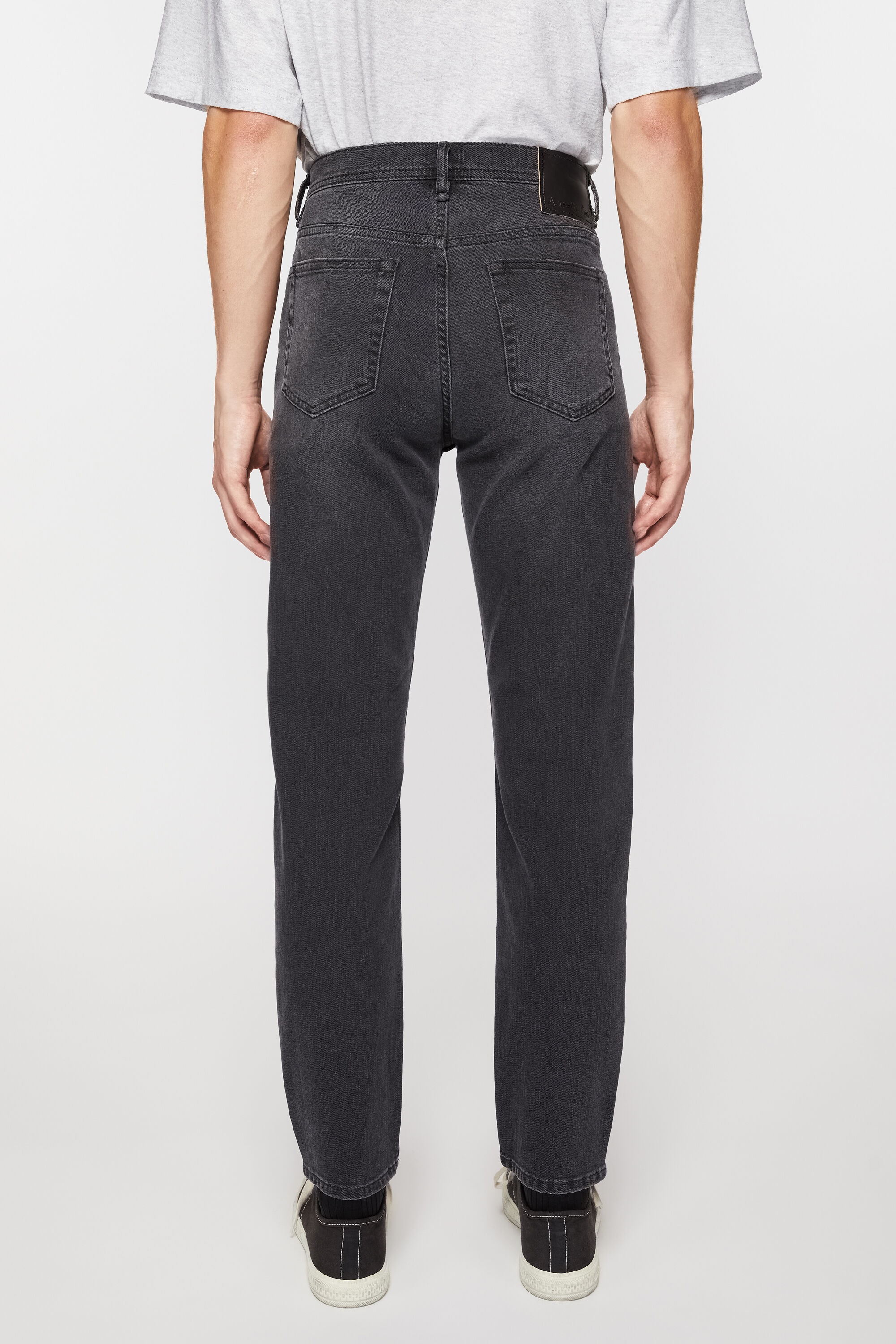 Slim fit jeans - River - Used black - 4