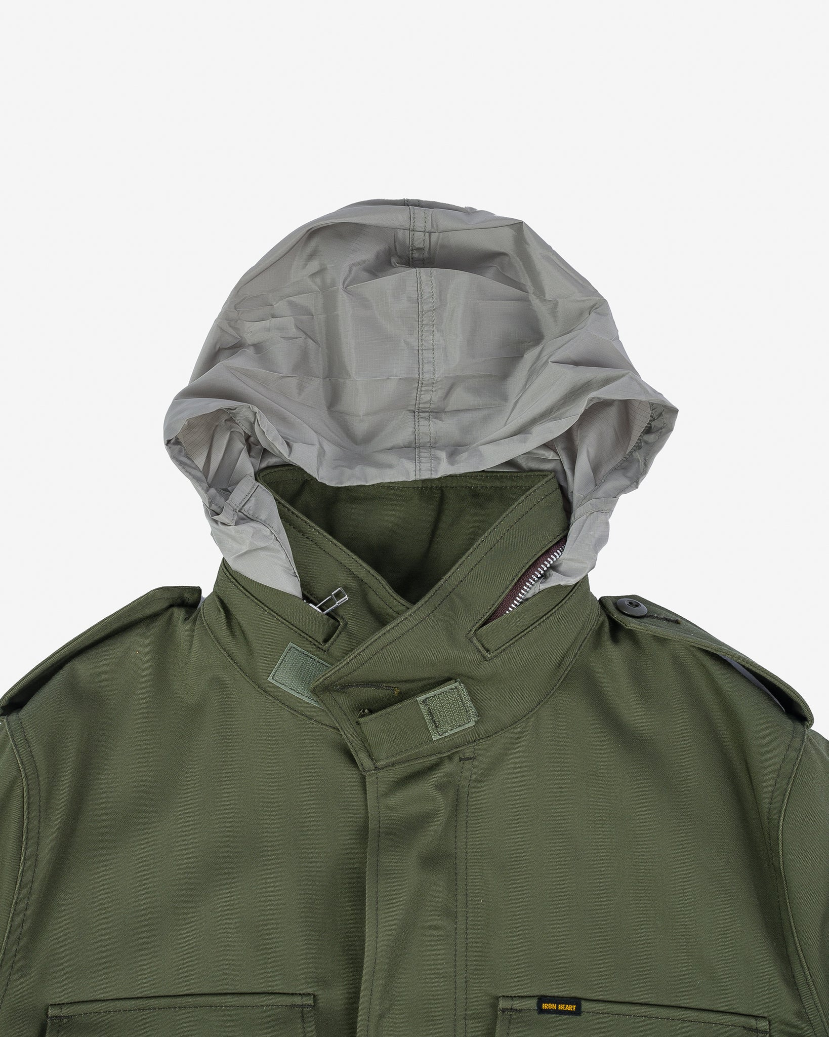IHM-27-OLV Sateen M65 Field Jacket - Olive - 16