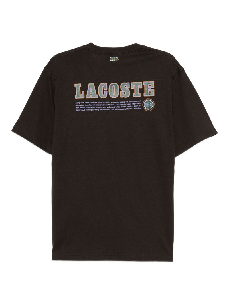 LACOSTE printed jersey T-shirt outlook