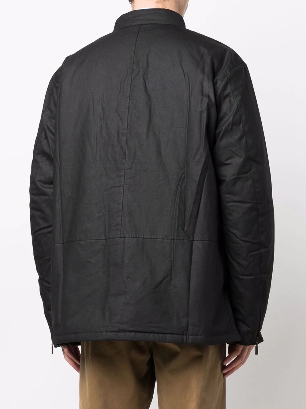 multi-pocket zip-up jacket - 4