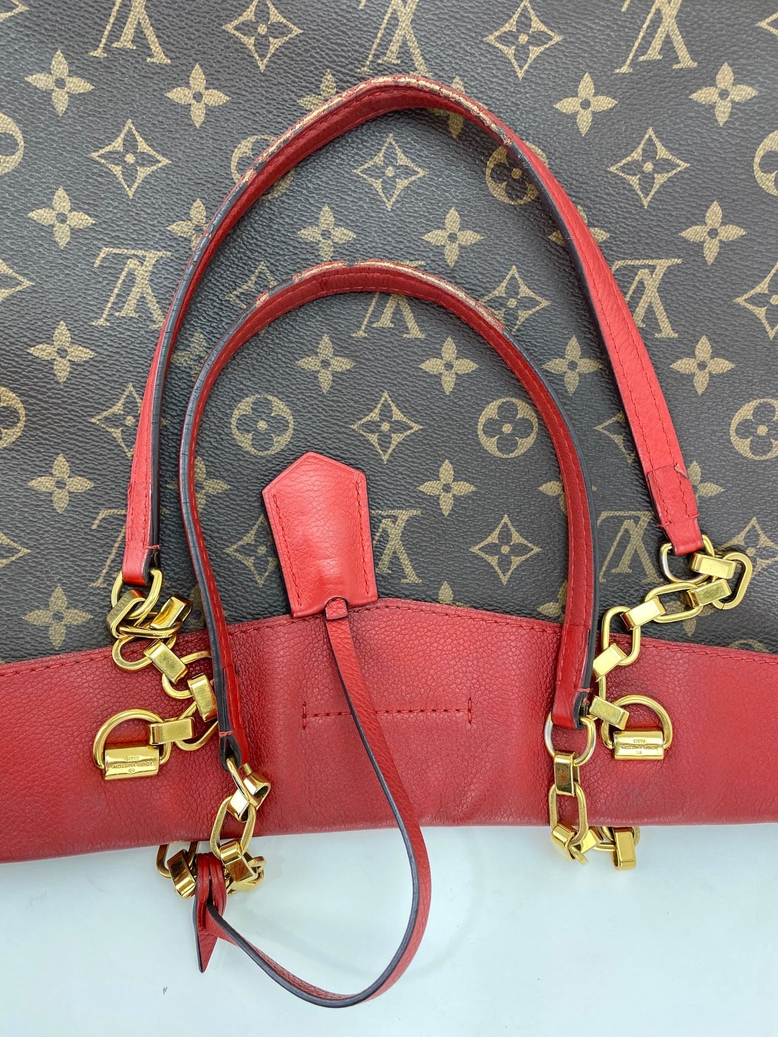 Authentic Pre Owned Louis Vuitton Pallas Shopper Shoulder Bag