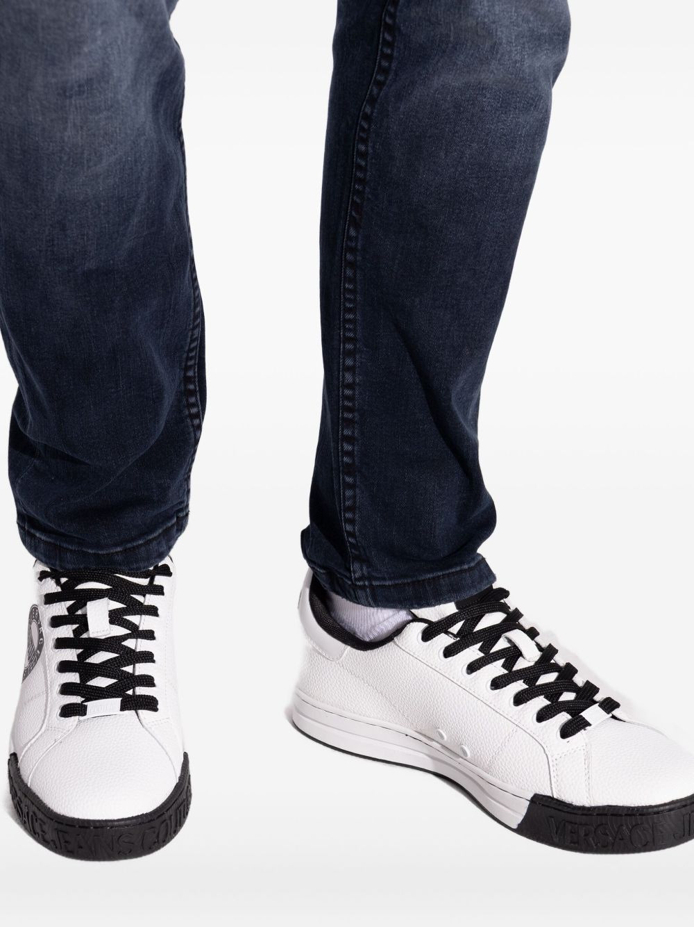 logo-print sneakers - 4