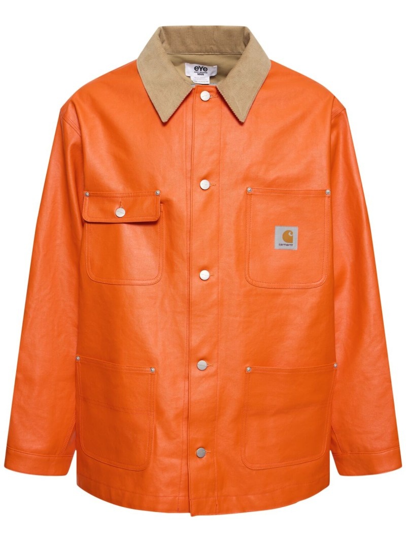Carhartt logo cotton blend casual jacket - 1