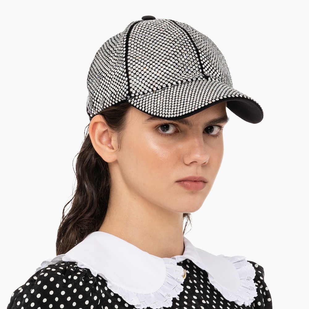 Velvet baseball cap - 2