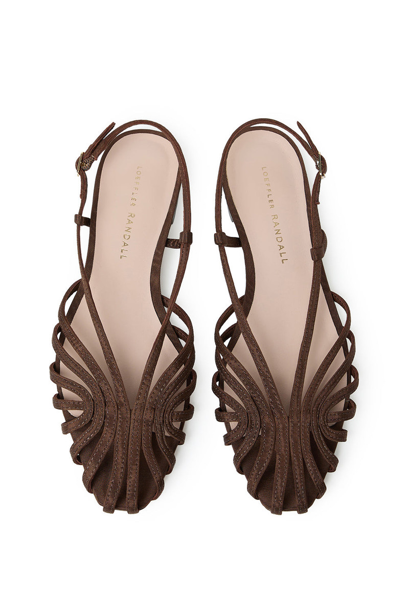 LOEFFLER RANDALL Devon Sandal - Chocolate outlook