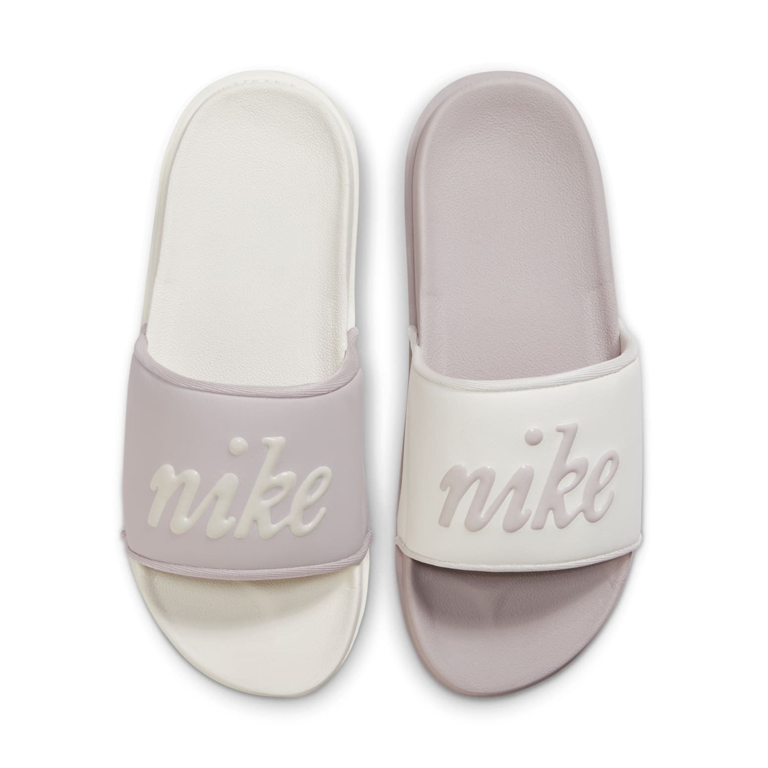 (WMNS) Nike Offcourt Slides 'Sail Platinum Violet' FQ7646-102 - 4