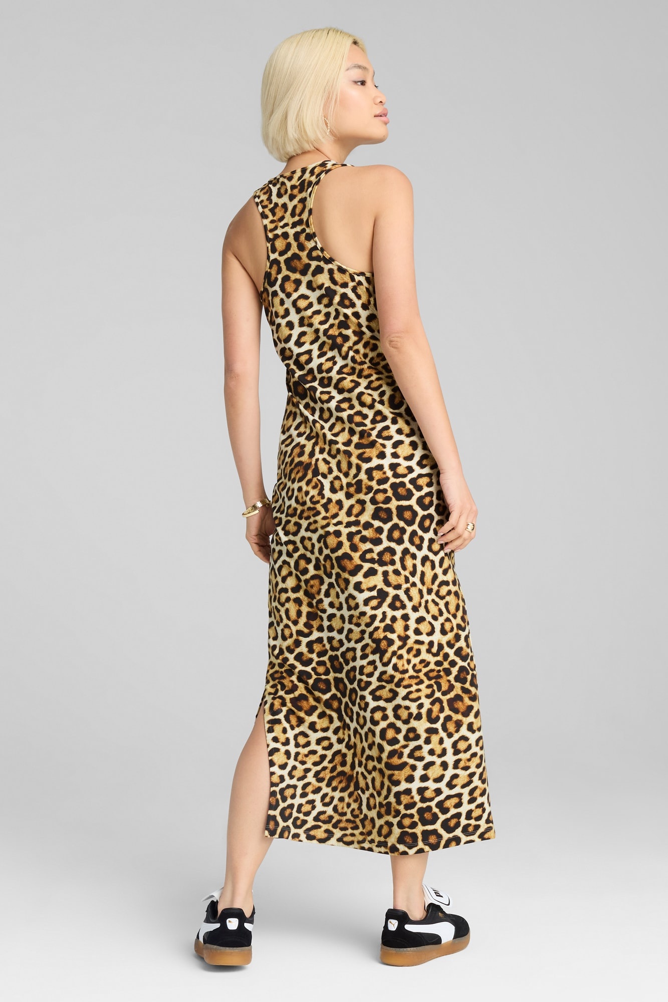 LEO LUXE Women's Slim All-Over Print Dress - 6