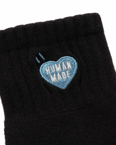 Human Made Pile Short Socks Black outlook