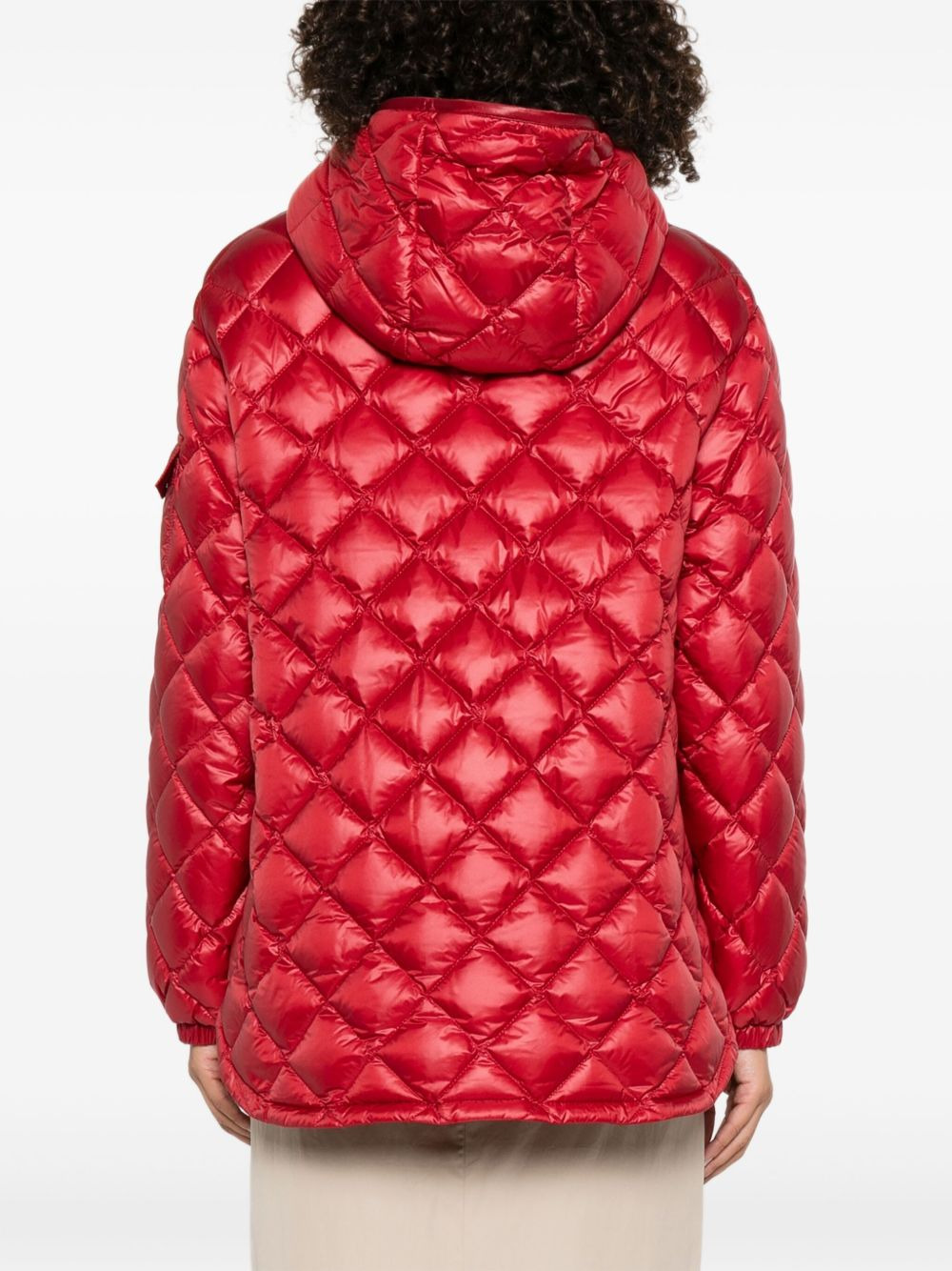 quilted hooded puffer jacket - 4