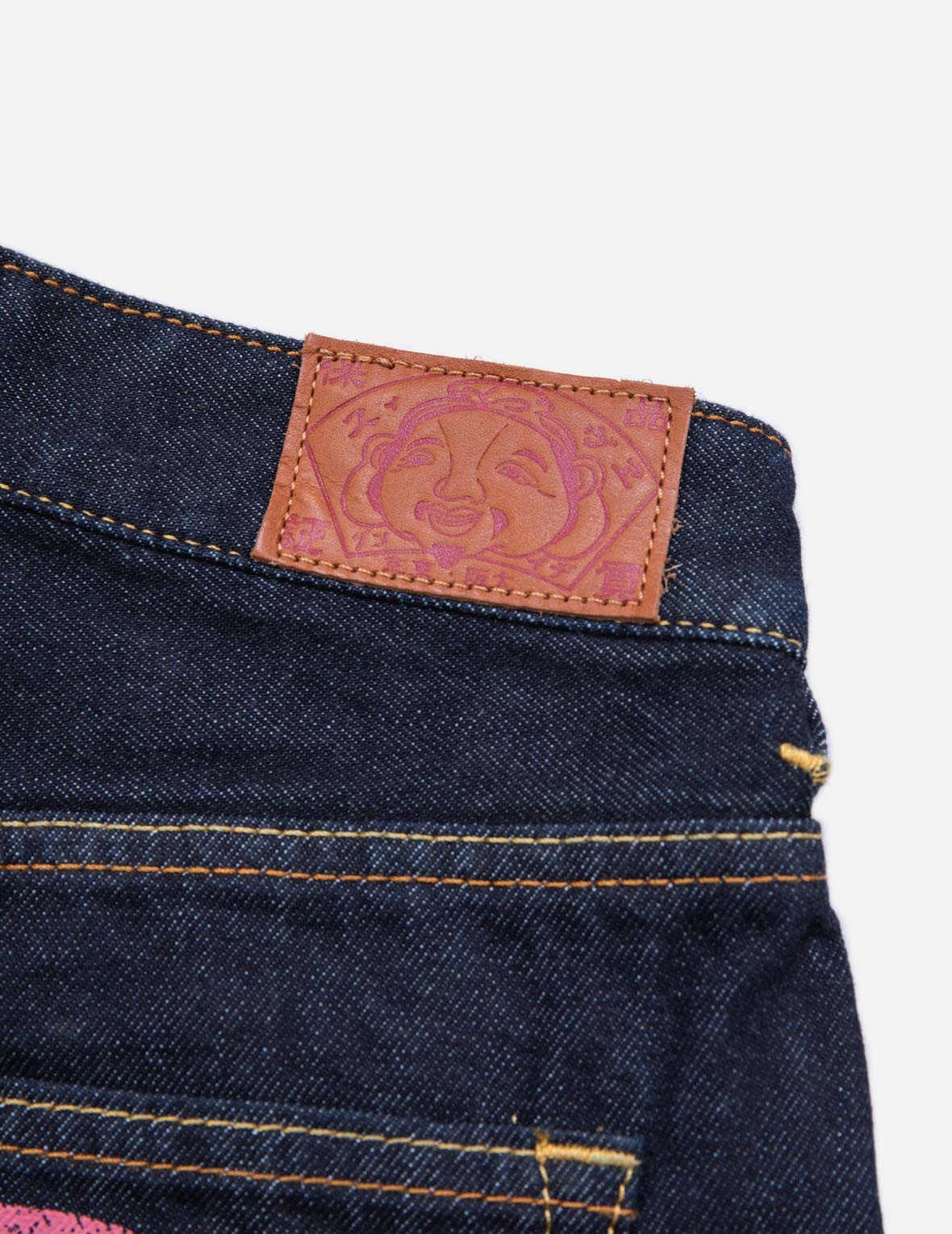 DAICOCK PRINT WIDE LEG JEANS - 10