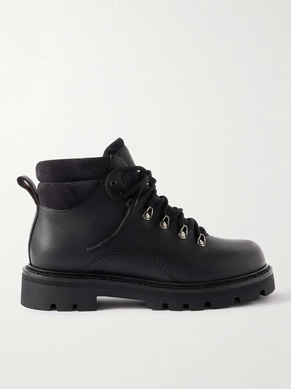 Beinn Walk Shearling-Lined Leather and Padded Suede Boots - 1