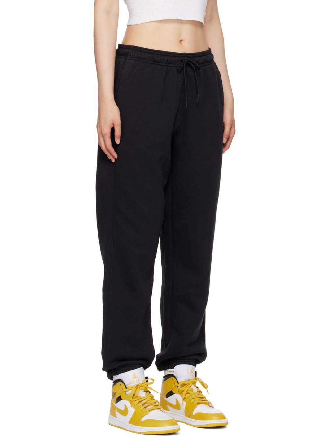 Black Jordan Brooklyn Sweatpants - 2