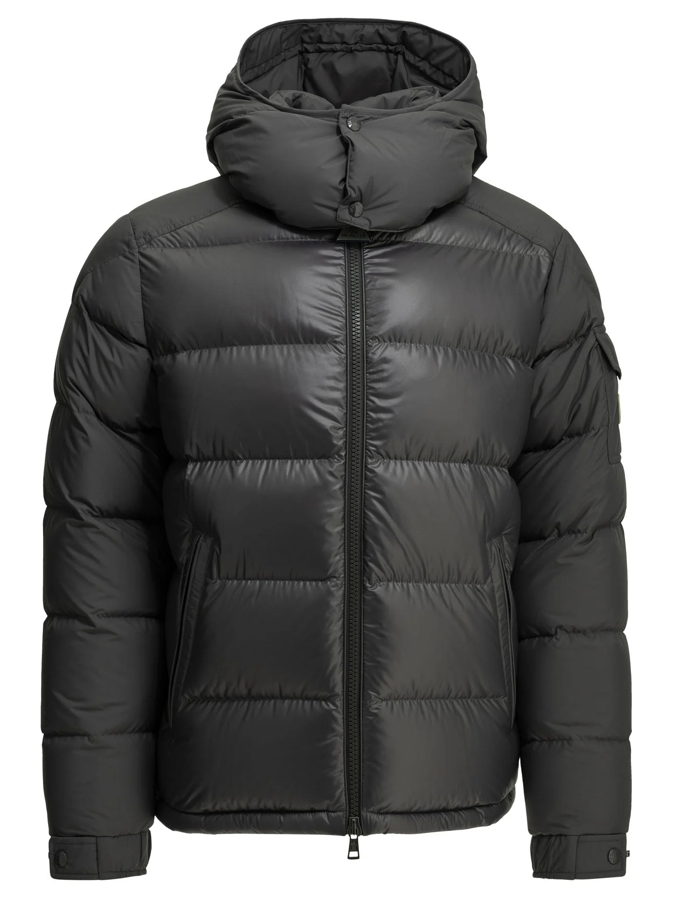 Moncler Maya Short Down Jacket Grey - 1