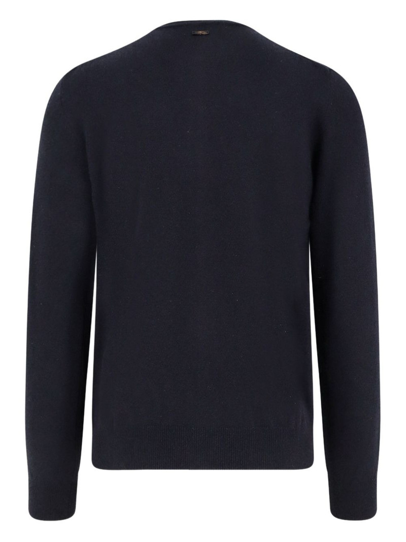 CORNELIANI two-way zip cardigan outlook