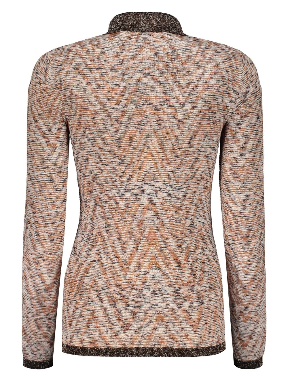 knitted polo top - 2