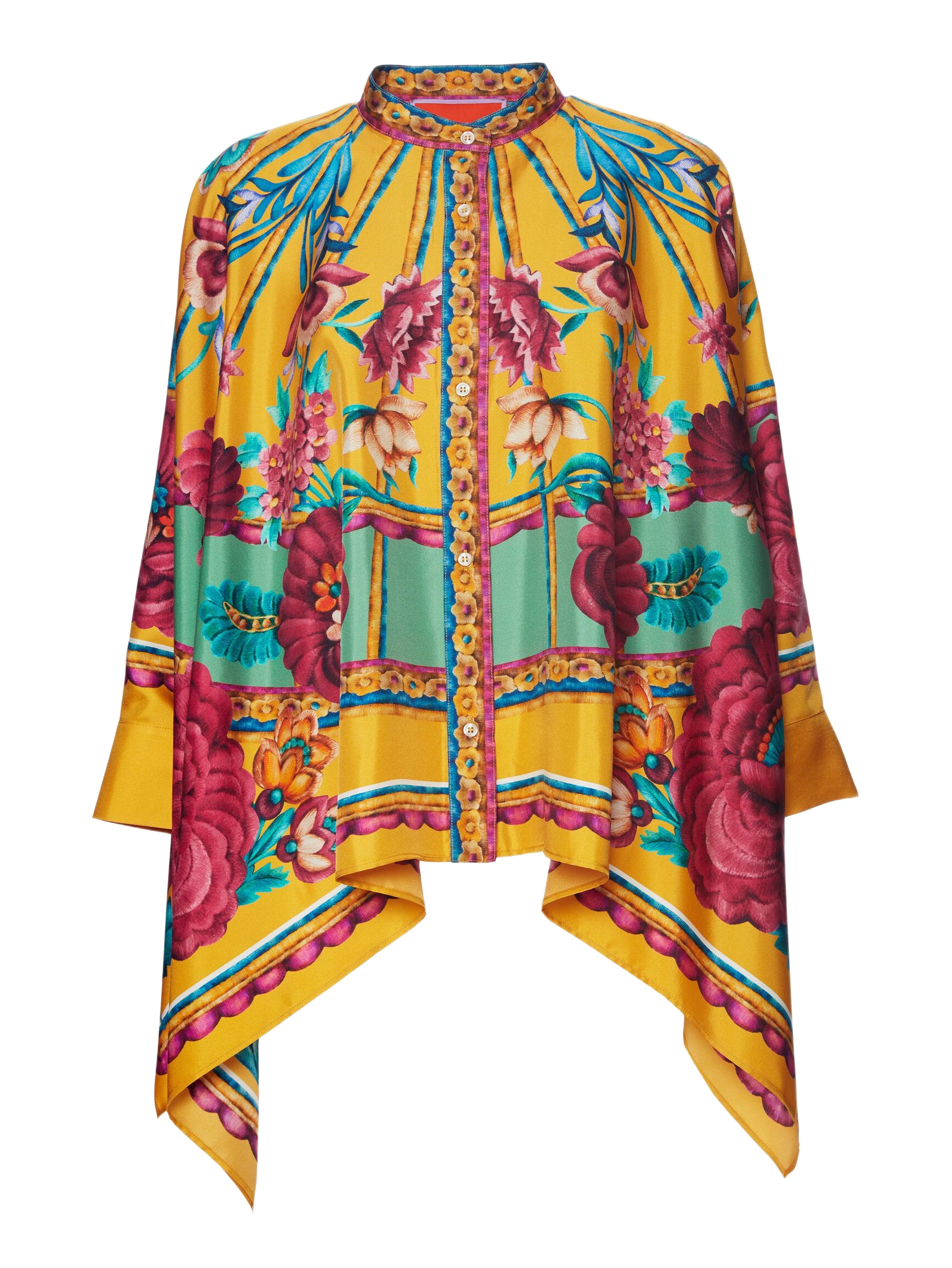 La DoubleJ Foulard Shirt Zodiac Placée Marigold at Nordstrom - 2