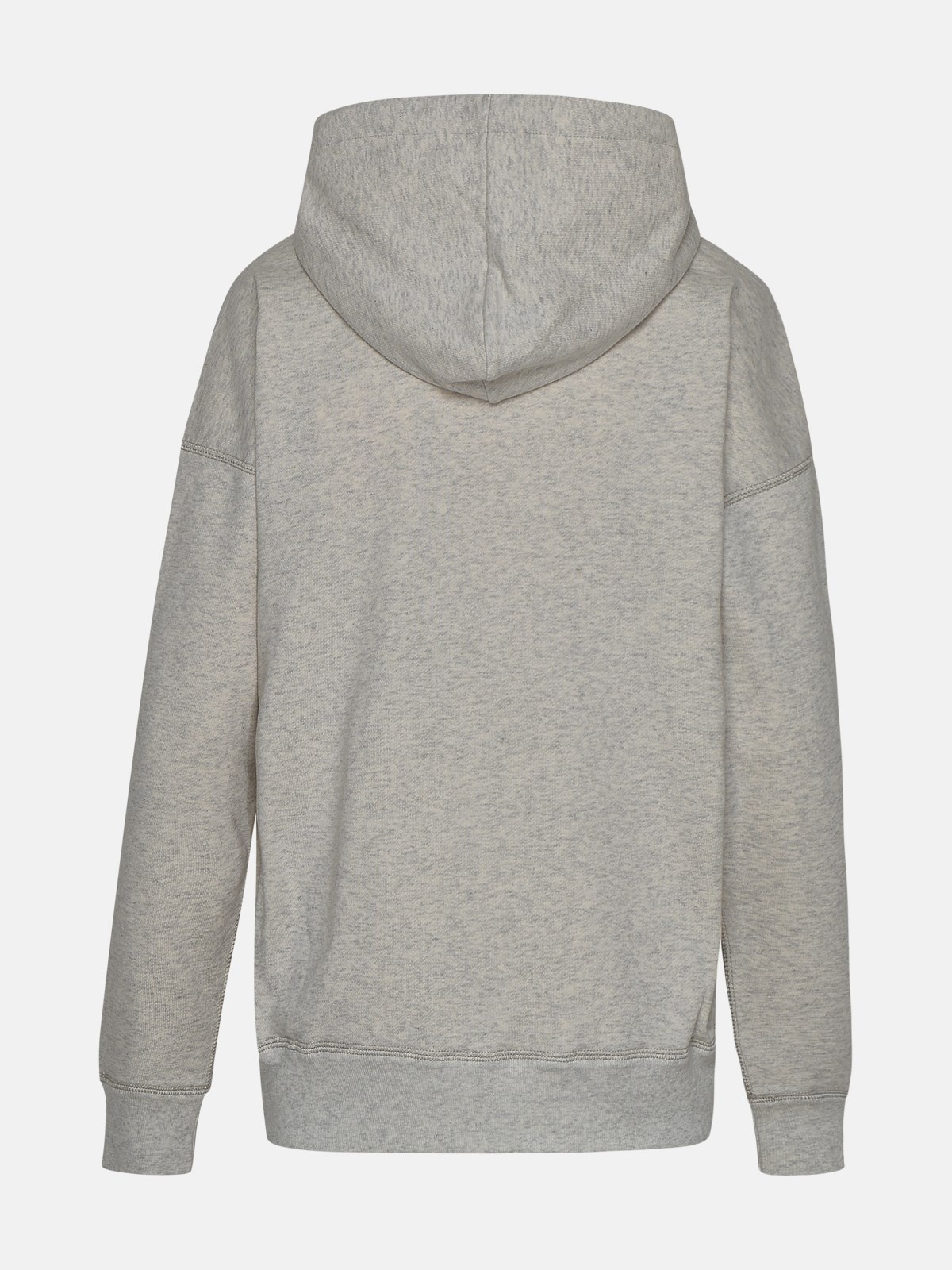 GRAY COTTON BLEND MANSEL SWEATSHIRT - 3
