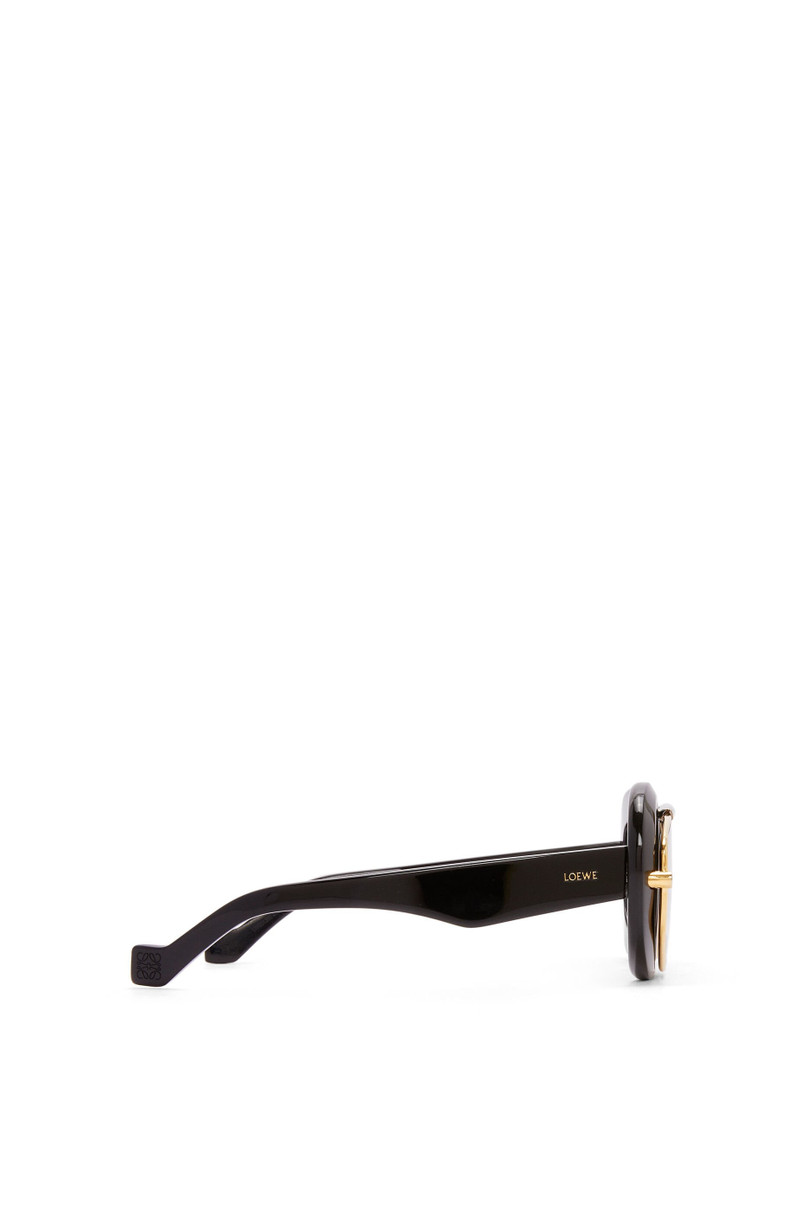 Wing double frame sunglasses in acetate and metal 4