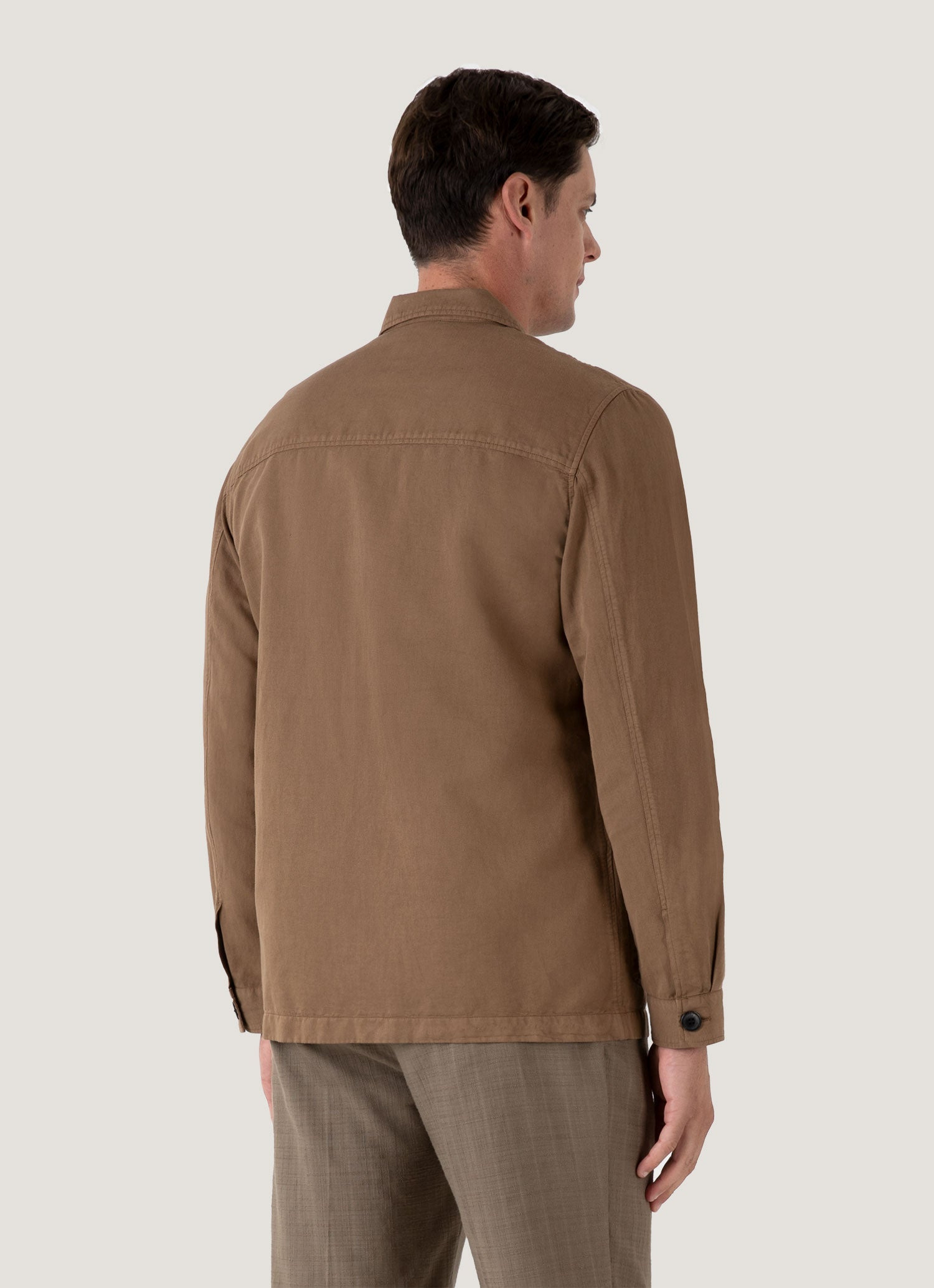 Cotton Linen Twin Pocket Jacket - 5