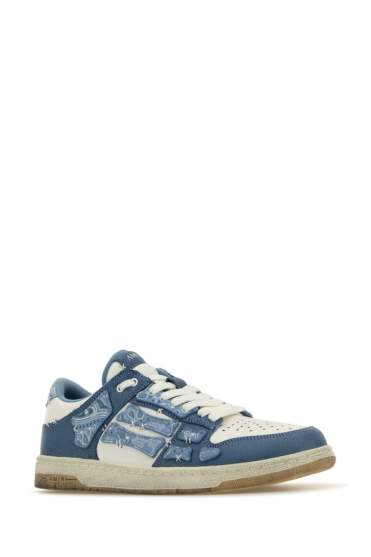 Tow-tone leather Bandana Skel sneakers - 2