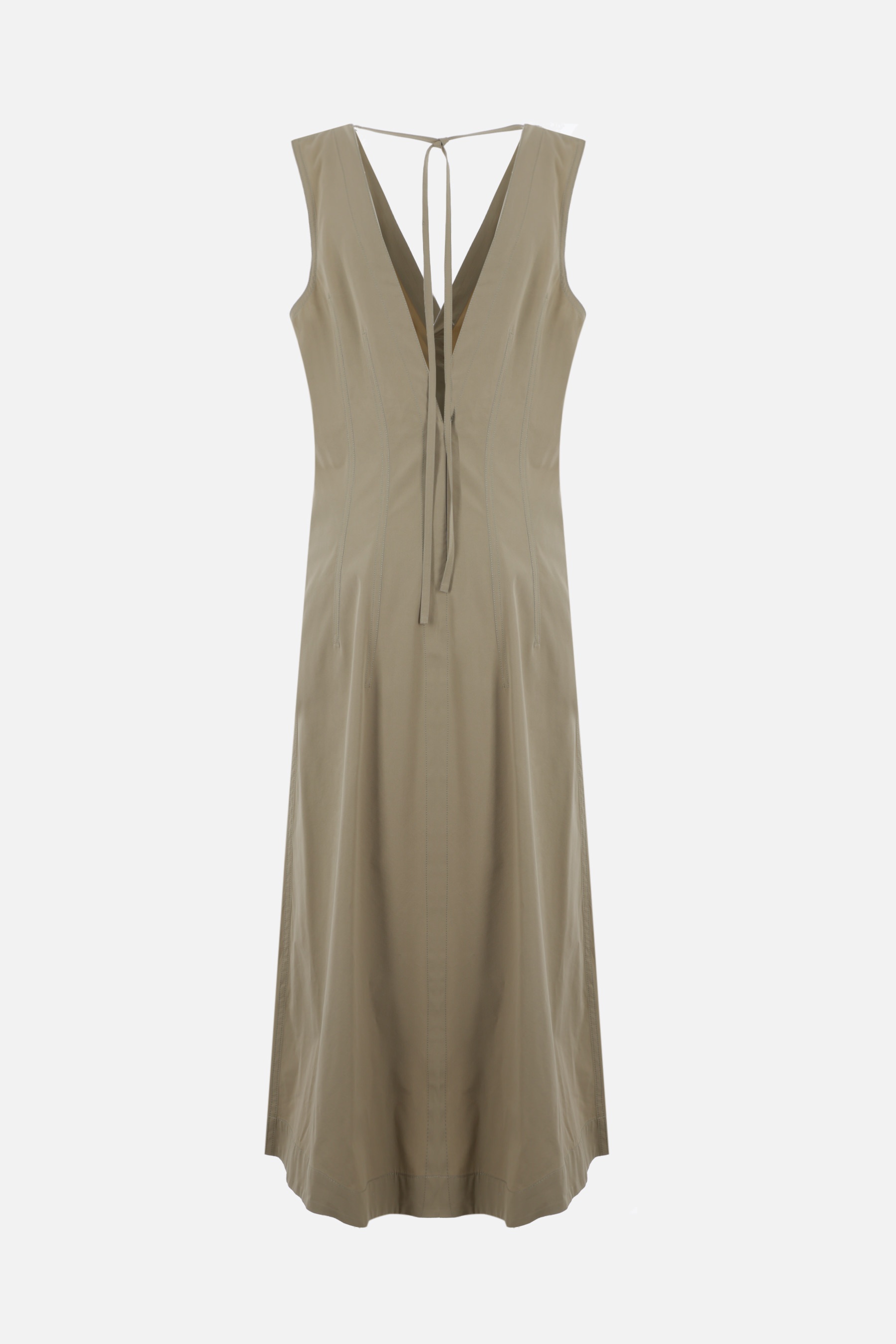 Tシャツ・カットソー BOTTEGA VENETA TECHNICAL POPLIN SLEEVELESS DRESS Bottega Veneta TECHNICAL POPLIN SLEEVELESS DRESS