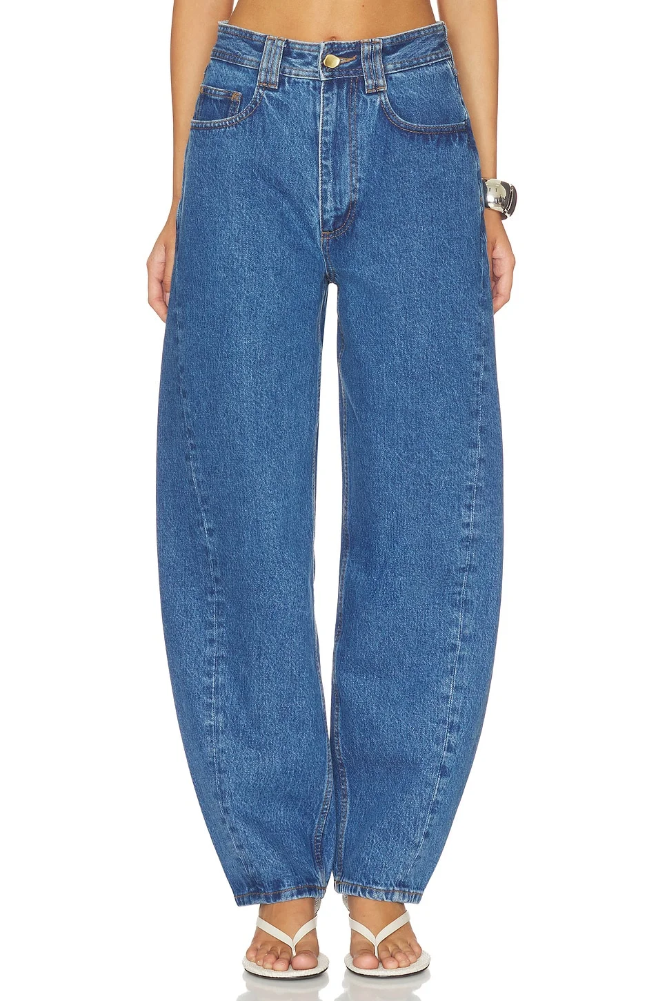 Stevie Barrel Ankle Jeans - 1