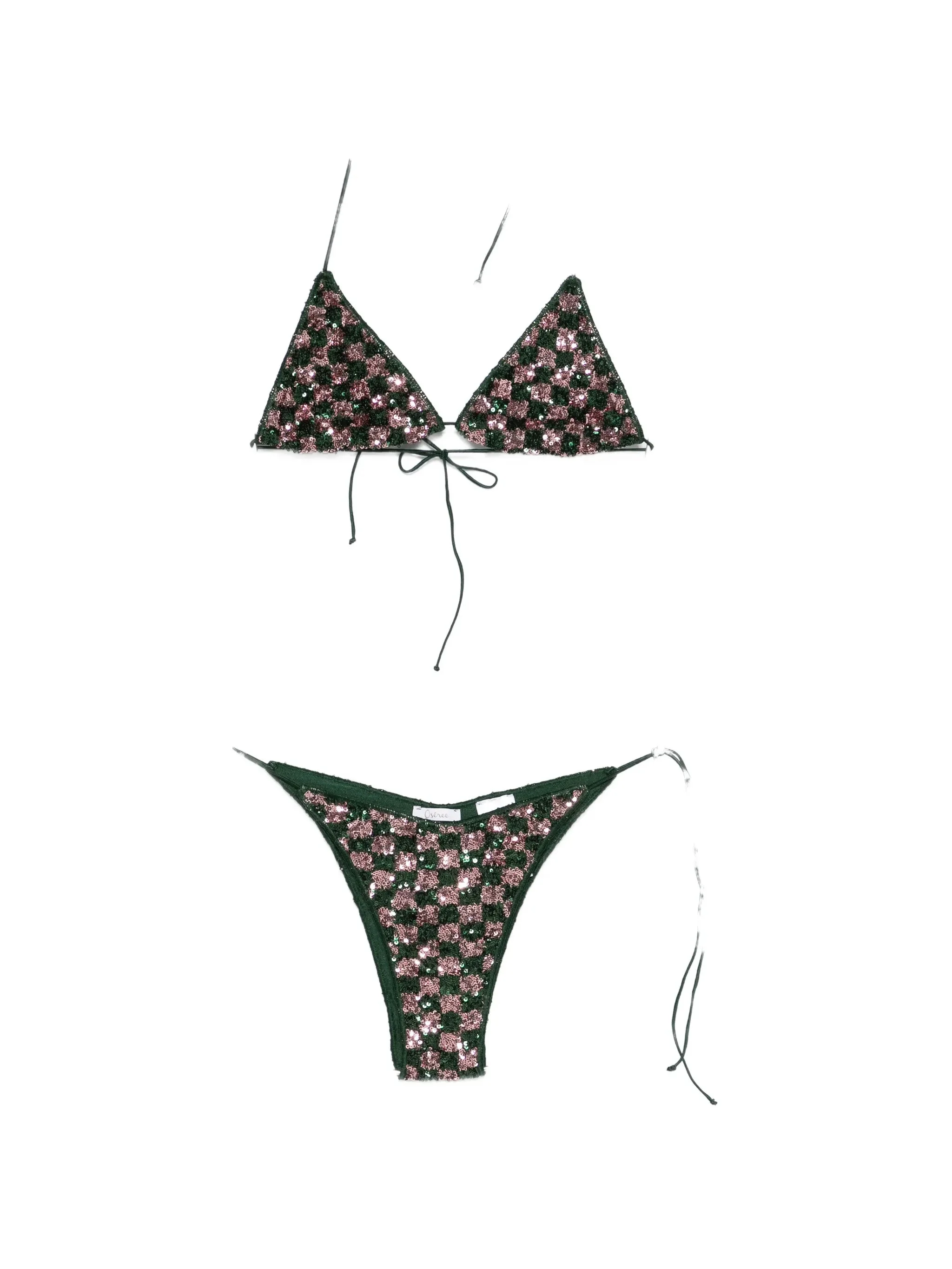 Oséree Sequins Chess Bikini - 1