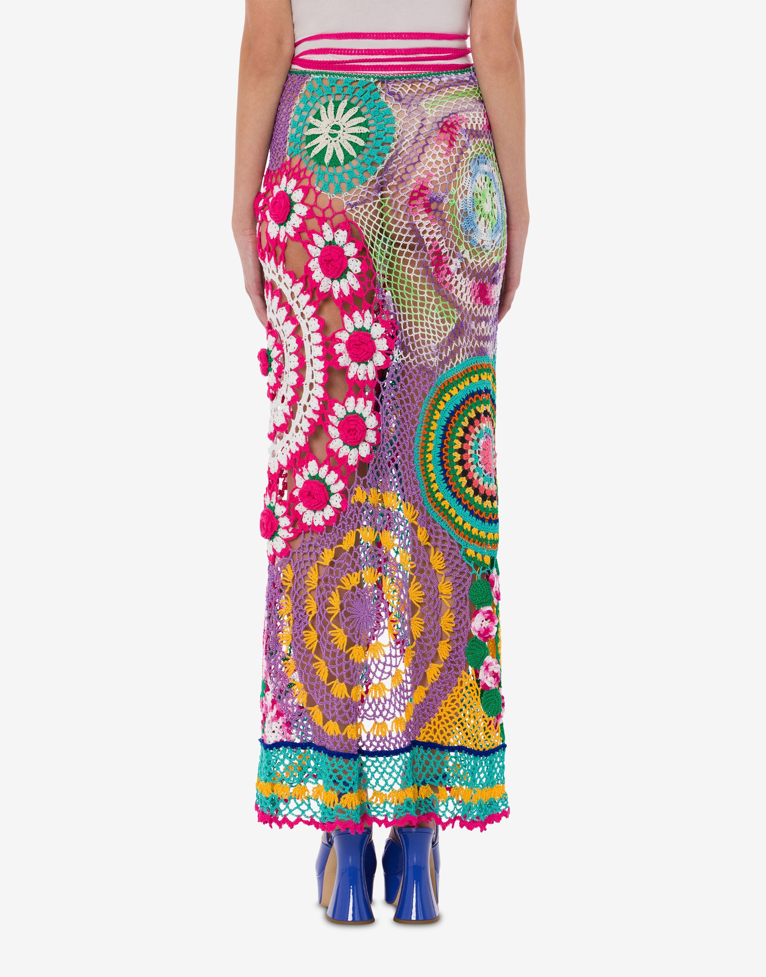 CROCHET PAREO SKIRT - 3