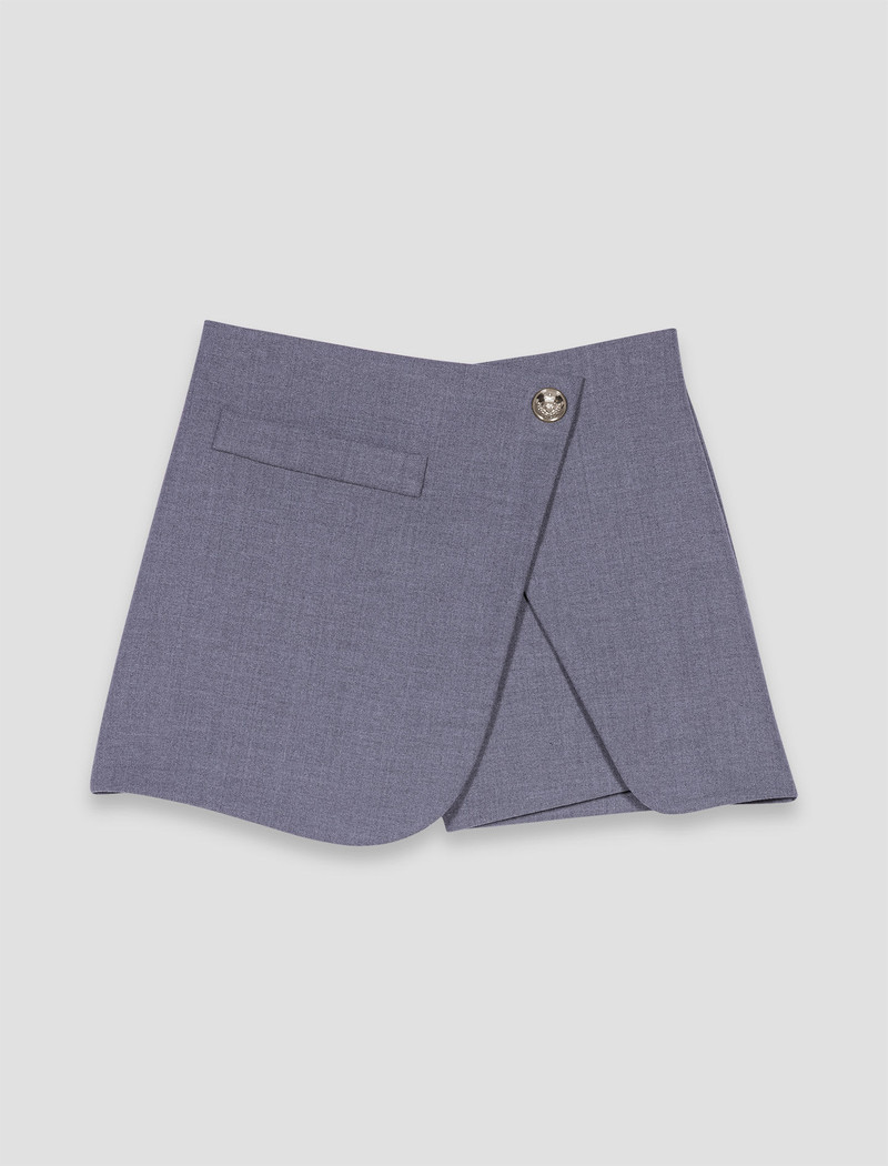 Short wraparound skirt 1