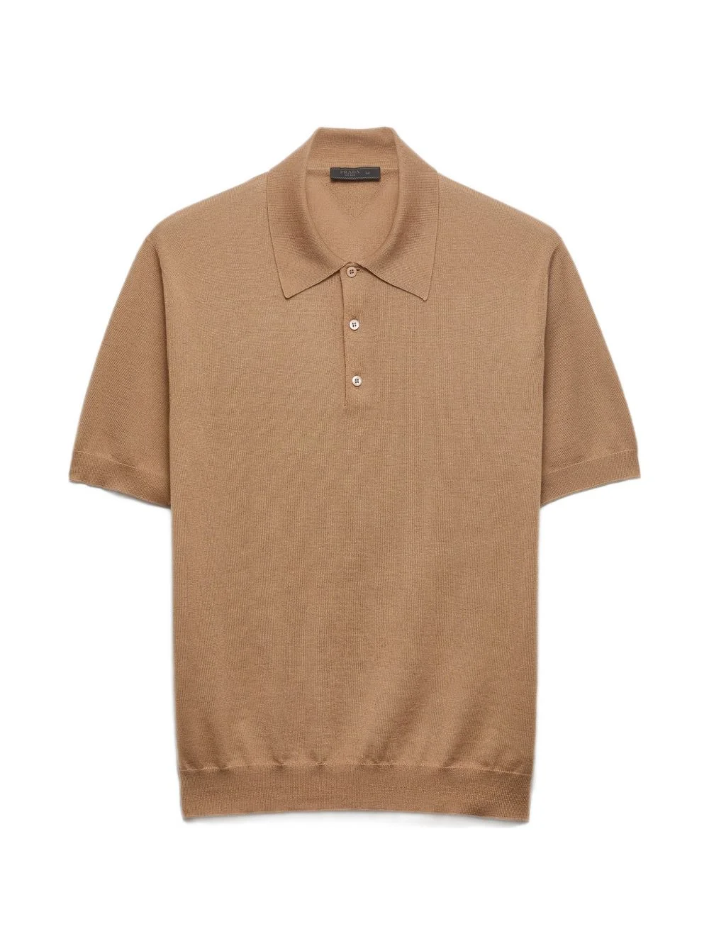 cashmere and silk polo shirt - 1