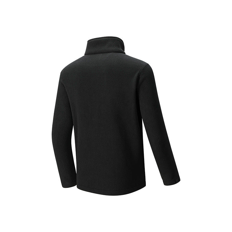 Mizuno Mizuno Logo Fleece Jacket 'Black' A2CC3505 outlook
