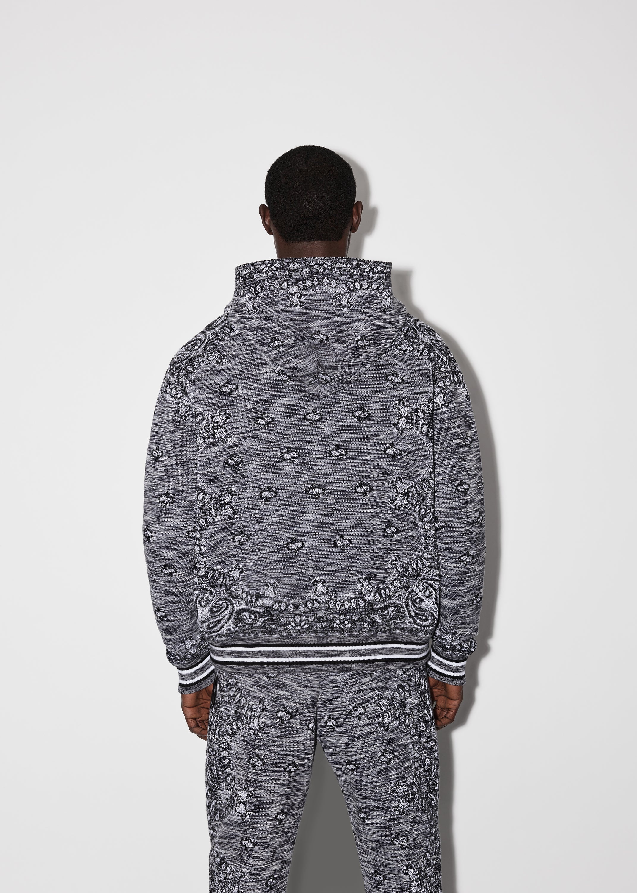 SPACE DYE BANDANA HOODIE - 4