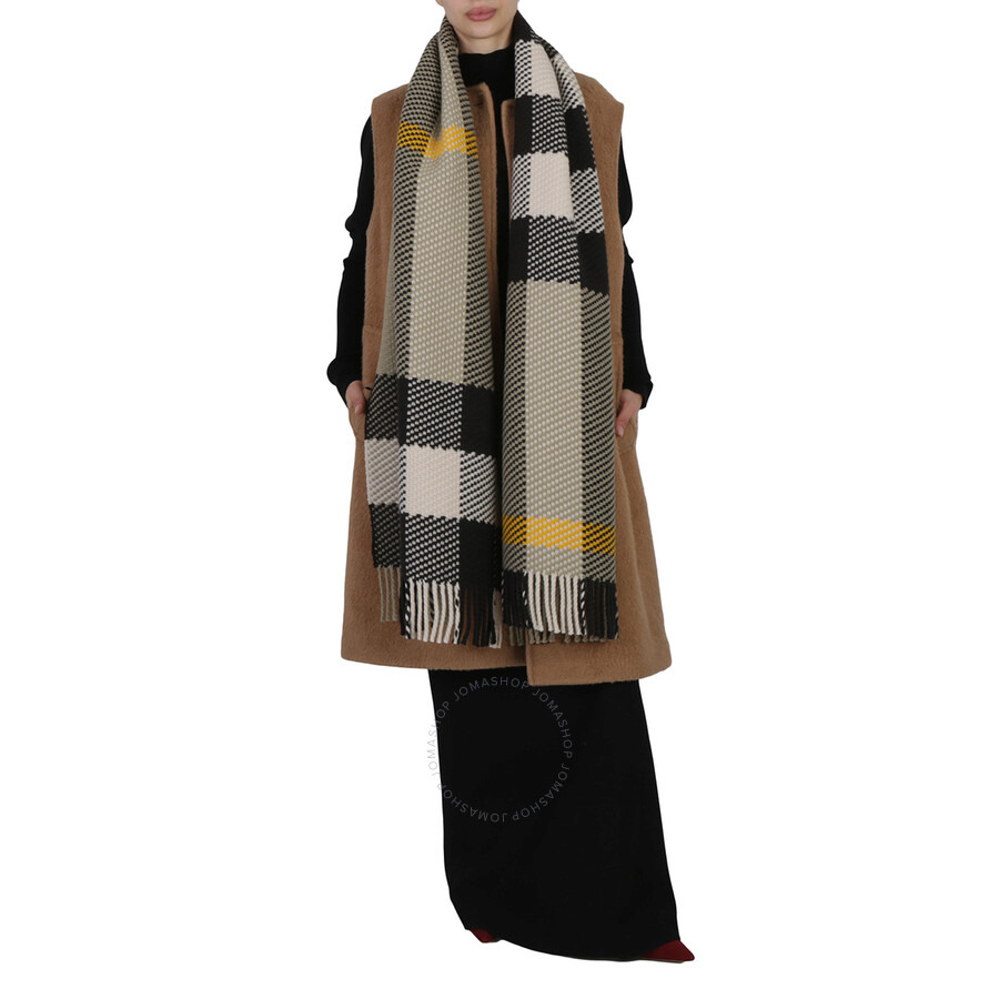 Burberry Hunter Check-Pattern Wool Scarf - 2