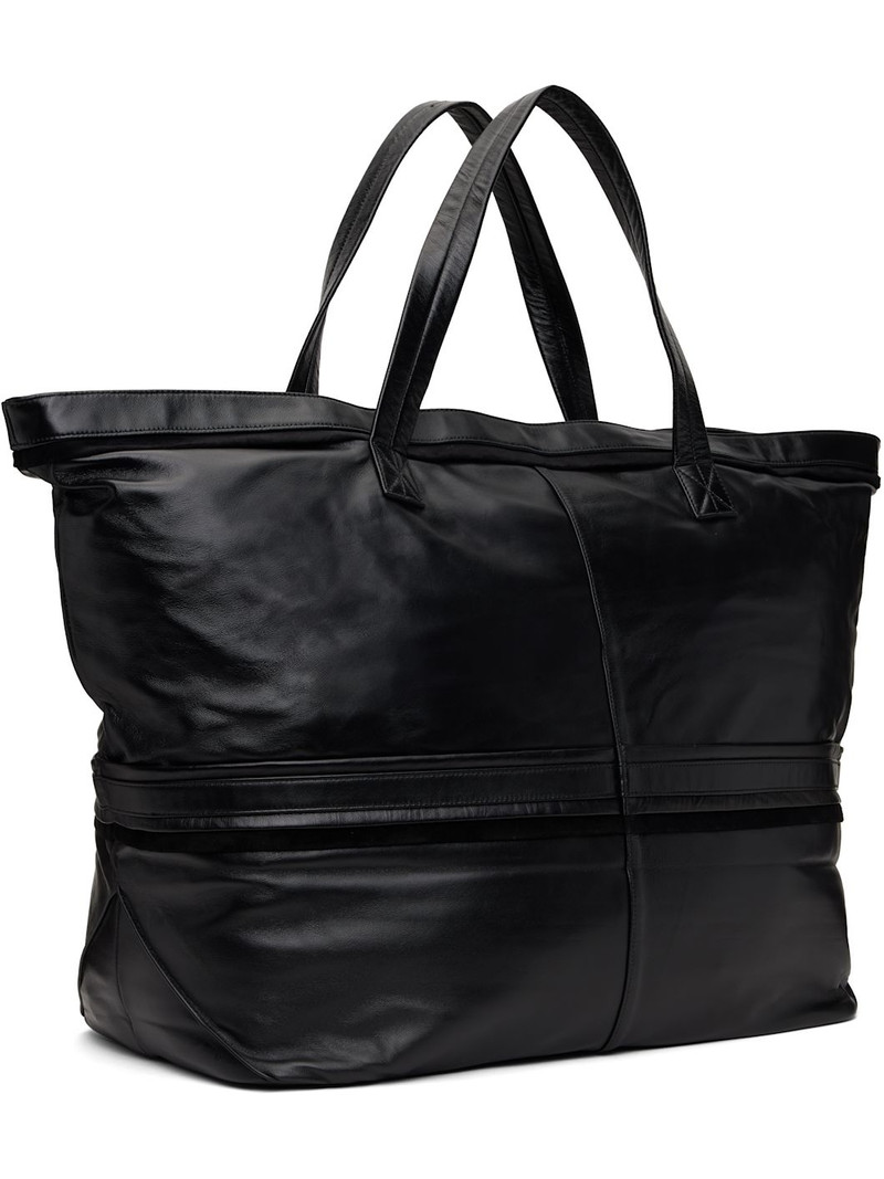 XLIM Black EP.6 01 Leather Duffle Bag outlook