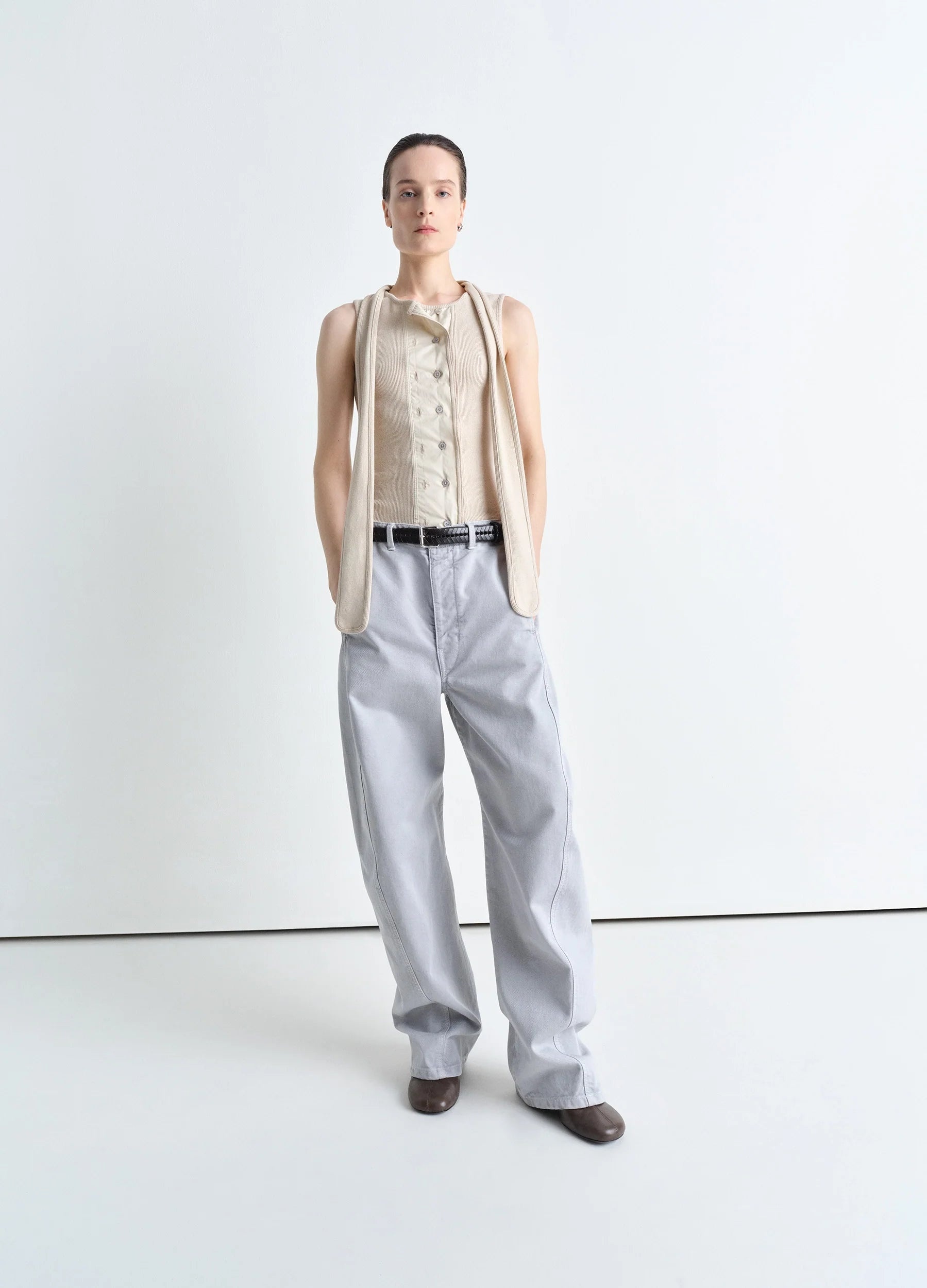 ASYMMETRICAL FITTED TOP - 2